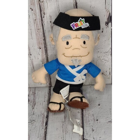 9" Fruit Ninja Old Man Sensei Plush Video Game Teacher Merch Stuffed Toy Doll - Picture 1 of 3